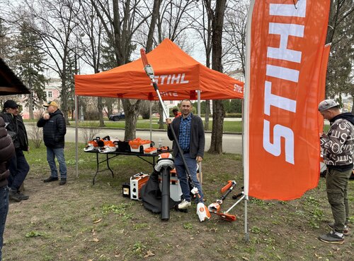 Практичне навчання з використання сучасної техніки від STIHL в Уманському національному університеті