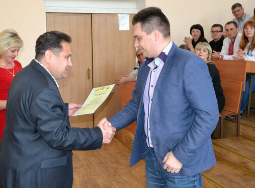 Нагородження колективу кафедри публічного управління та адміністрування з нагоди Дня науки