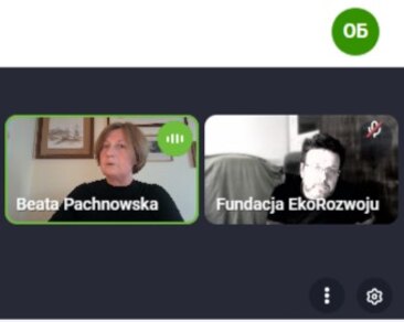 Участь викладачів кафедри екології та безпеки життєдіяльності і студентів-екологів у вебінарі, організованому польськими партнерами