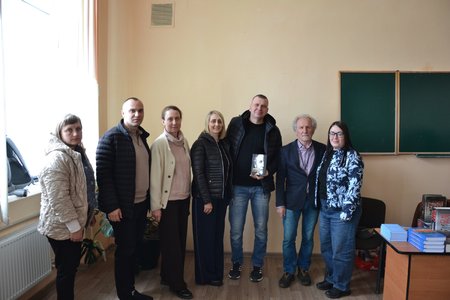 Студенти та викладачі кафедри екології взяли участь у презентації книги Володимира Шовкошитного «ЧОРНОБИЛЬ. Я БАЧИВ»