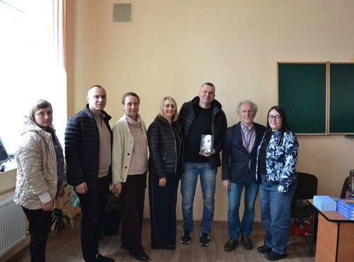 Студенти та викладачі кафедри екології взяли участь у презентації книги Володимира Шовкошитного «ЧОРНОБИЛЬ. Я БАЧИВ»