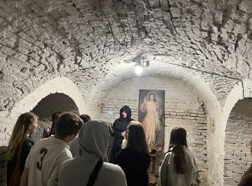 Студенти-екологи занурилися в історію та архітектуру Уманського Василіянського монастиря