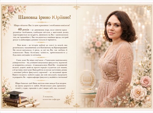 Вітаємо з ювілеєм!
