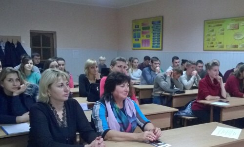 Засідання студентського наукового гуртка. 