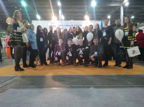 Студенти факультету економіки і підприємництва Уманського НУС відвідали міжнародну виставку продовольчої продукції «Ukrainian Food Expo 2017»