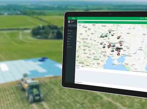 Система онлайн-моніторингу агротехніки VCloud