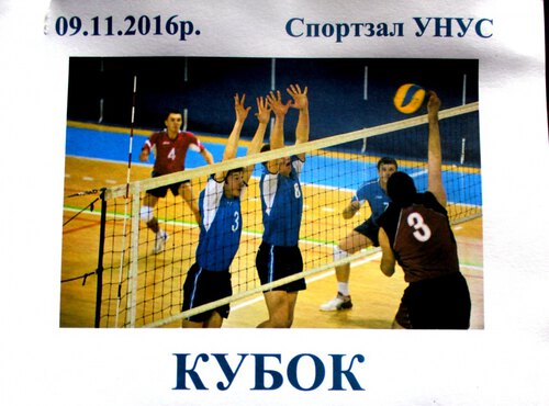 Кубок першокурсника з волейболу серед юнаків