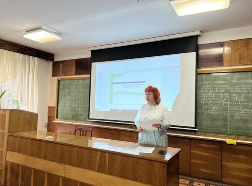 Засідання студентського наукового гуртка кафедри біології