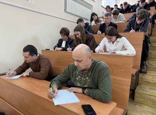 Студенти факультету агрономії долучилися до радіодиктанту національної єдності-2025