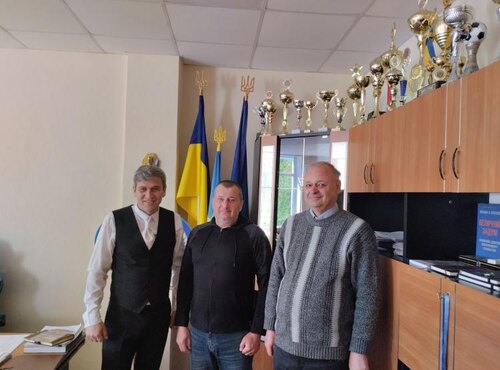 Робоча зустріч - професор Володимир ДІДУР