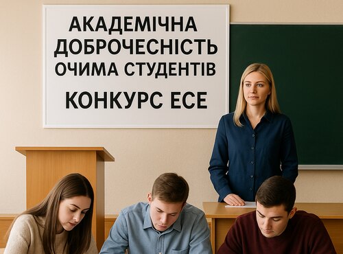 Слово за доброчесністю: підсумки І етапу конкурсу есе «Роздуми про академічну доброчесність