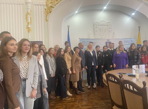 Зустріч студентської молоді з представниками Черкаської обласної військової адміністрації