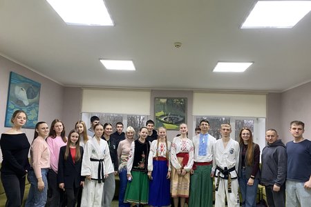 Участь ради студентського самоврядування ФЕП у міжнародній акції «16 днів проти насильства»