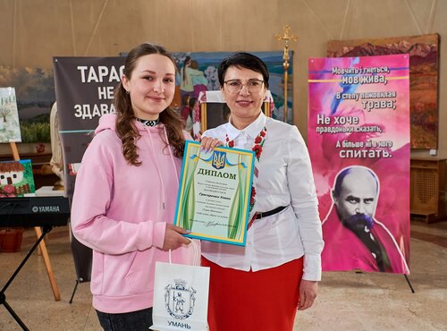 Тарас Шевченко – геній слова, образу та думки: здобувачі вищої освіти факультету економіки і підприємництва серед учасників мистецького конкурсу