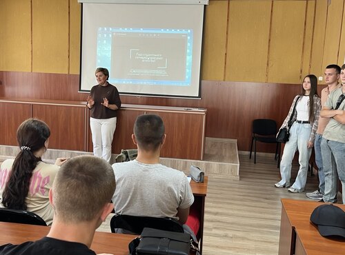 Знайомимо першокурсників із активним студентським життям!