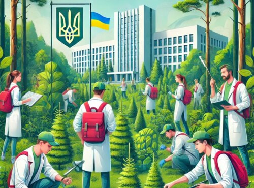 Вступай на факультет лісового і садово-паркового господарства Уманського НУС та обирай спеціальність 205 "Лісове господарство"!