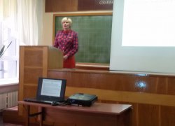 Відкрита лекція доцента кафедри біології