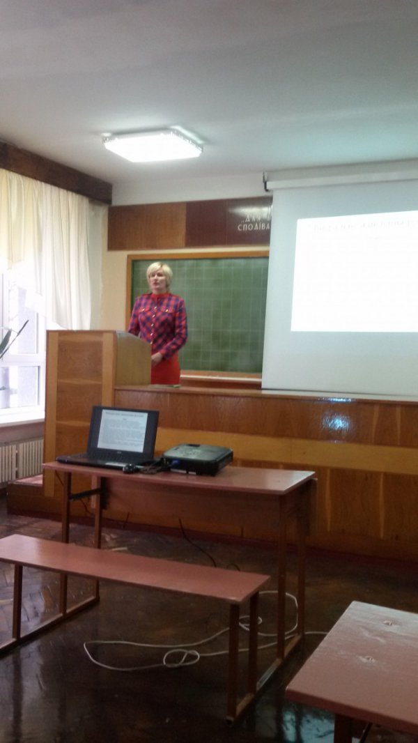Відкрита лекція доцента кафедри біології