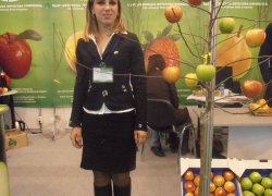 Випускниця УНУС 2010 р. за спеціальністю "Плодоовочівництво і виноградарство" Яна Новіцька (ПрАТ "Кримська фруктова компанія")
